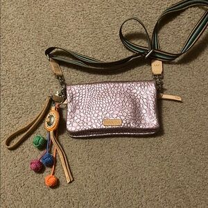 Purple Consuela Crossbody Bag